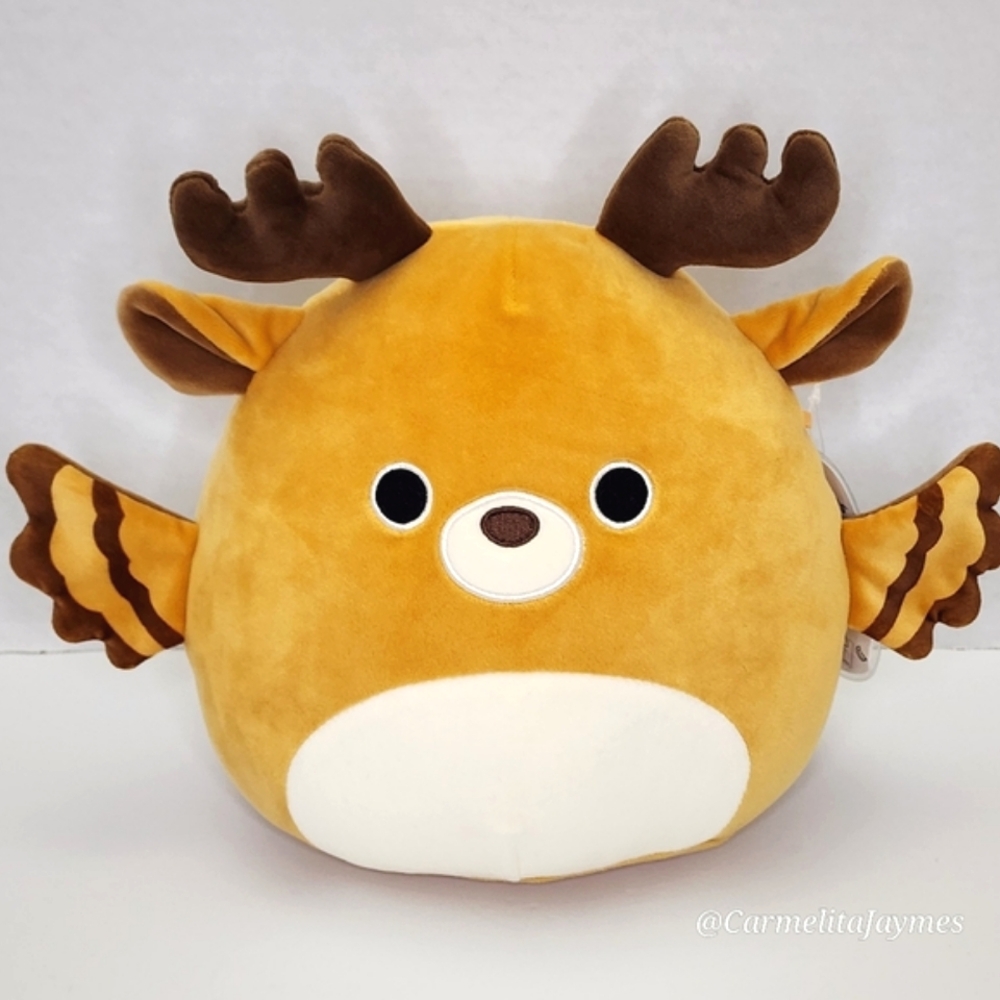 CAELUM CERVI 🦌🪽 8" Adopt Me! Flying Deer w Virtual Item Code Squishmallow NWT